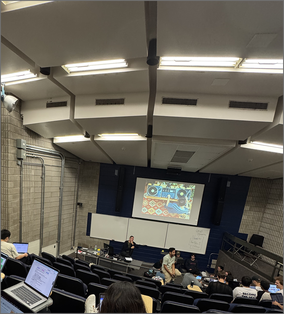 Lecture Hall inside of B125