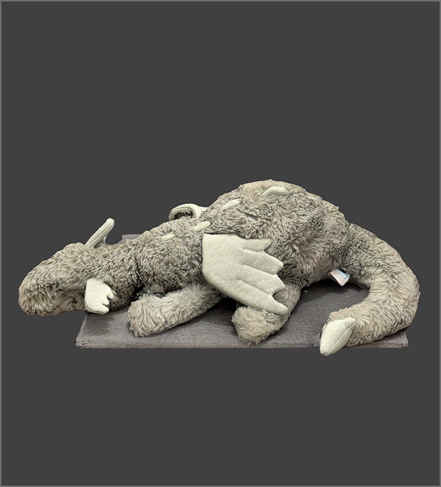 Processing mode by detail was also chosen for the second object, the dragon plush.